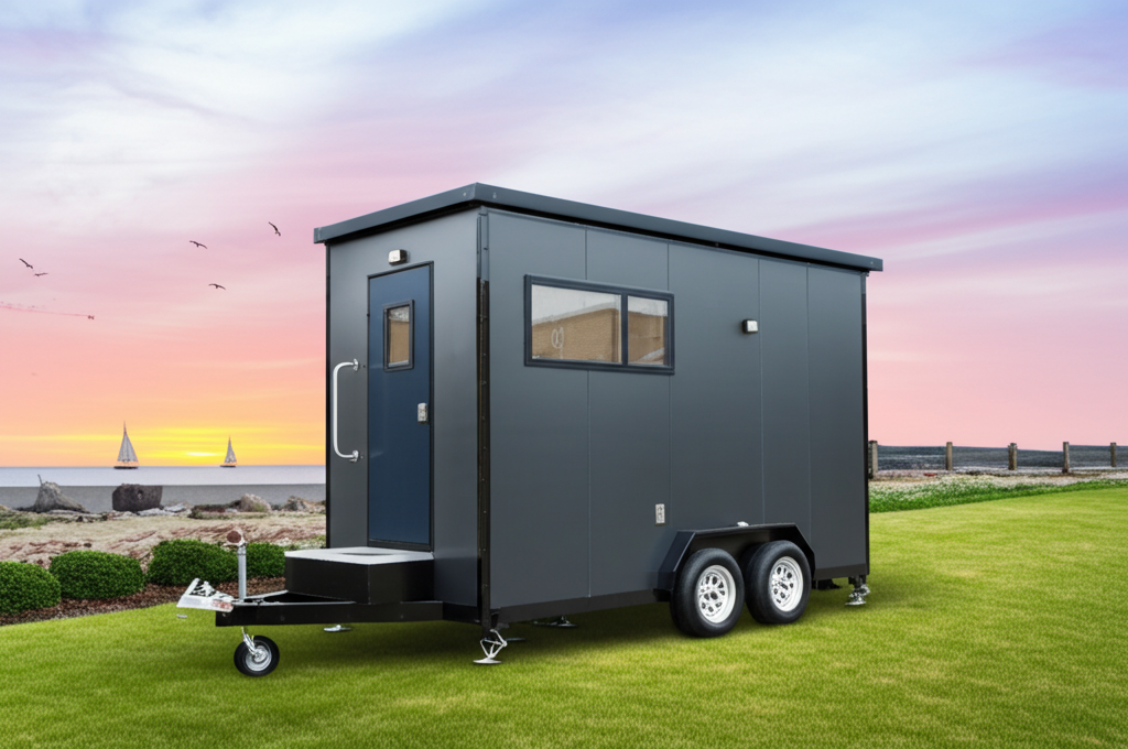 Small Luxury Restroom Trailer