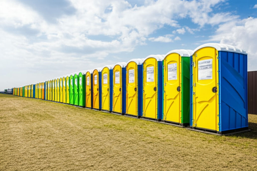 Music Festival Porta Potties